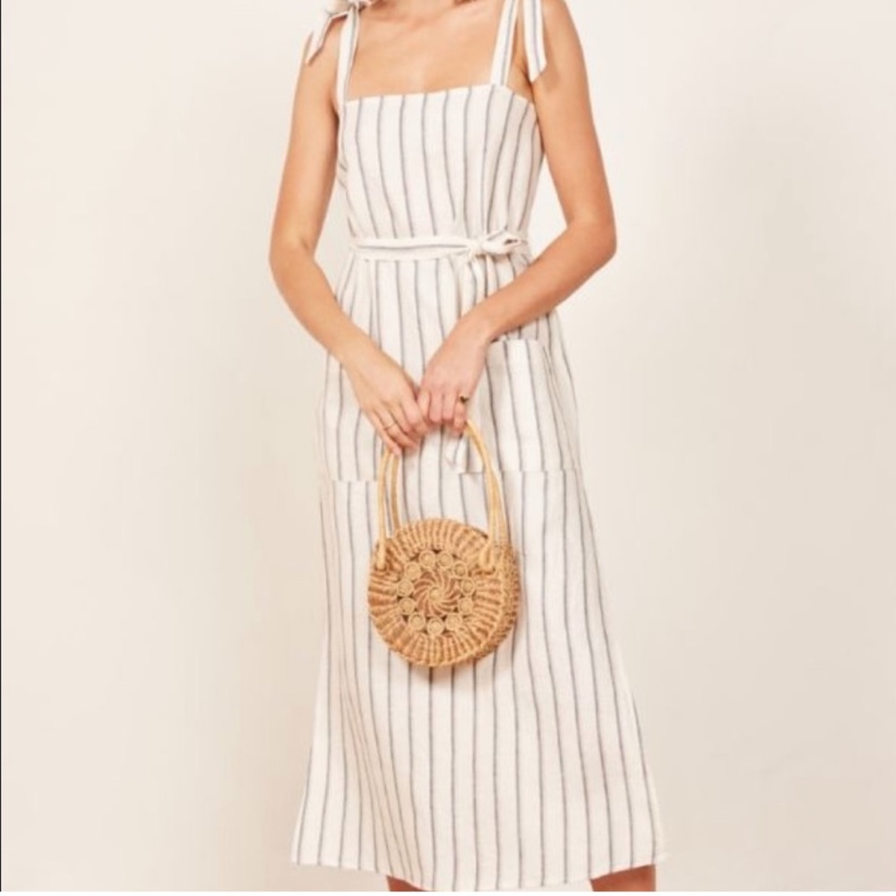 Reformation Elliot Lounge Dress